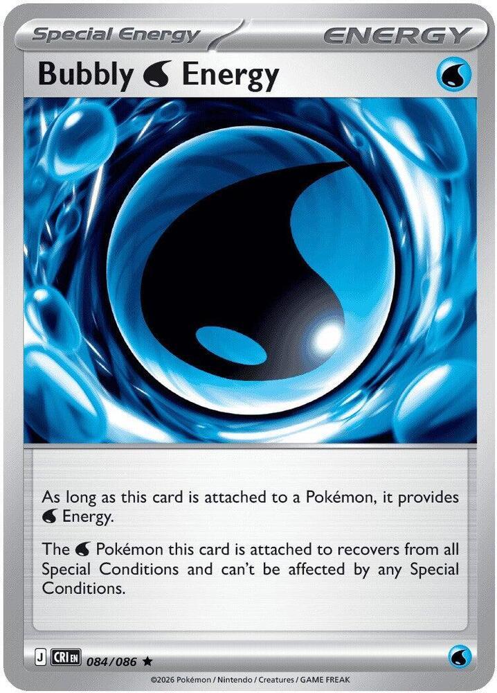 Bubbly W Energy [Reverse Holo]
